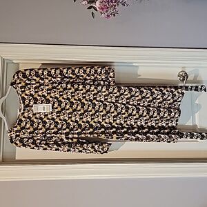 Boden tie waist dress